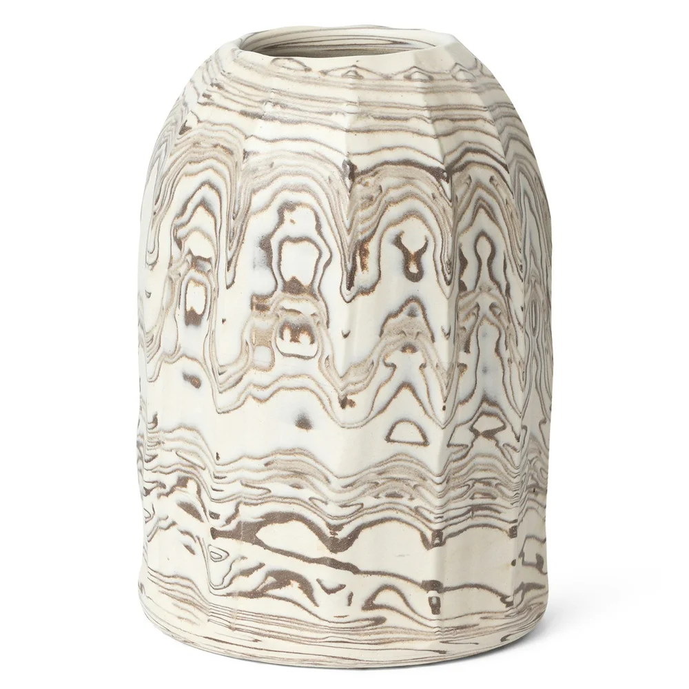 Blend Vase Naturlig, 20 cm v:6700277