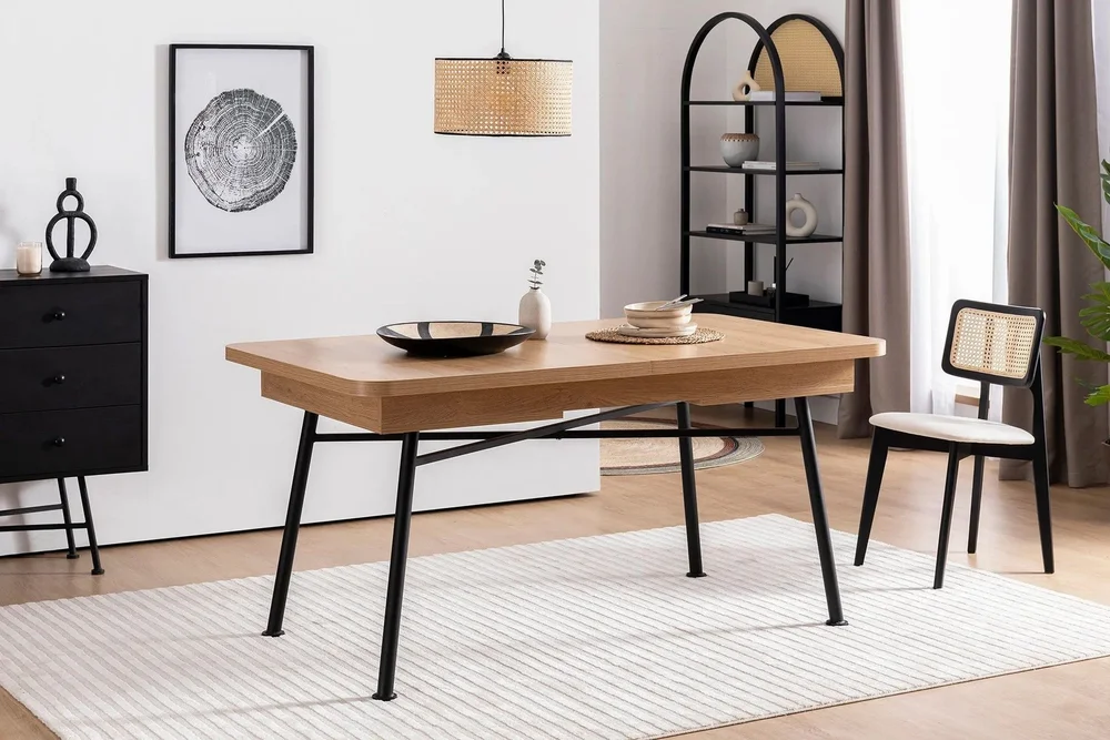 Makwana Spisebord 160 cm v:7119167
