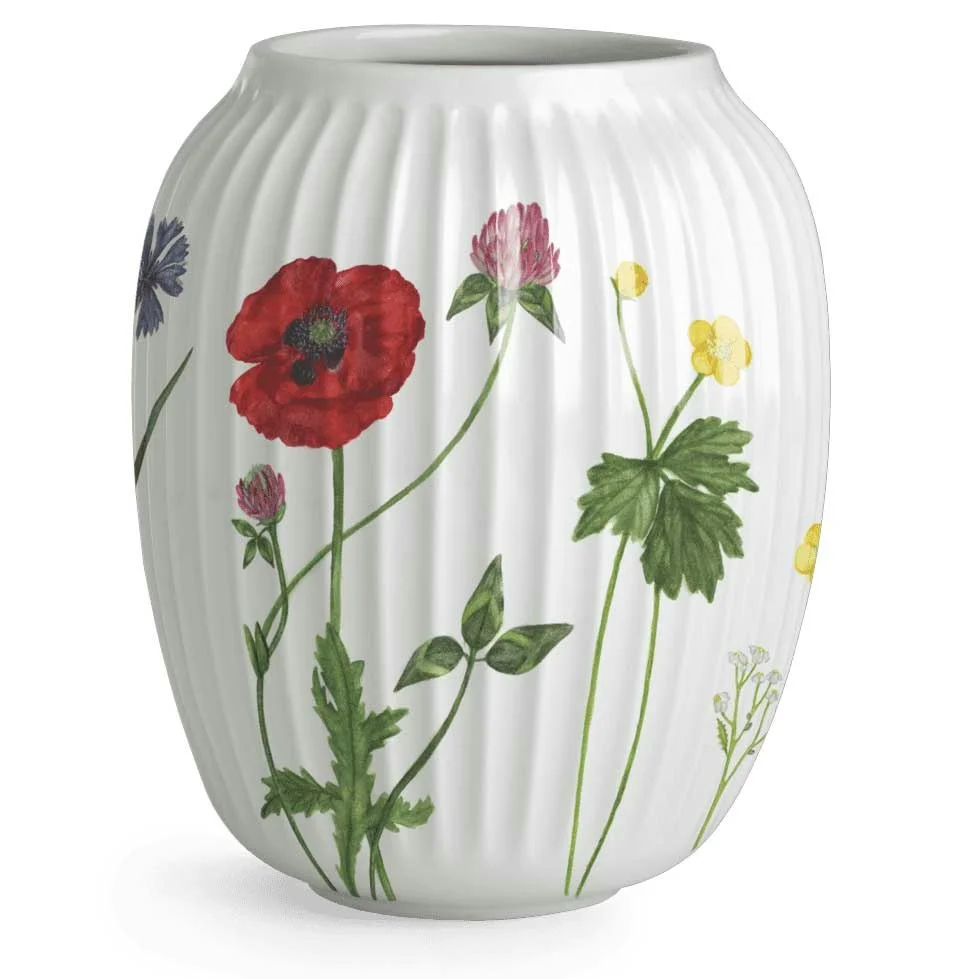 Hammershøi Summer Vase 21 cm, Wild Flowers v:3821127