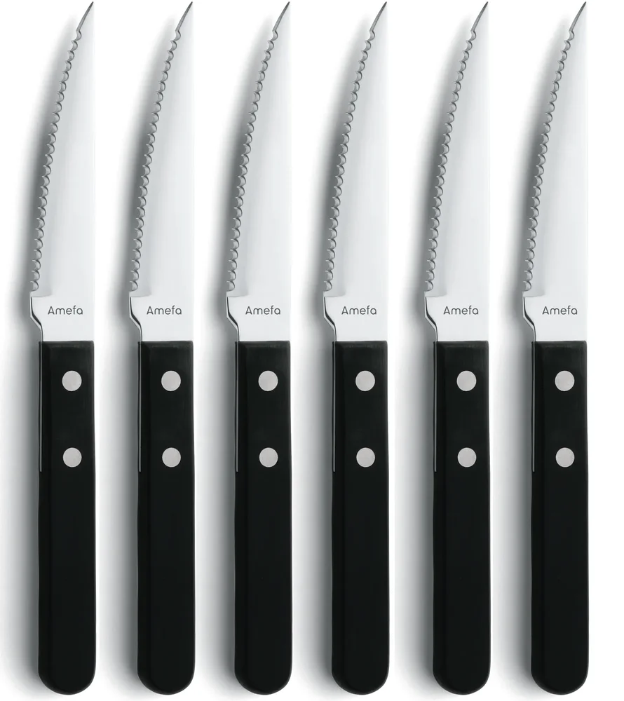 Pizza Noir grillkniv 6-pk v:6965416 Pizza Noir grillkniv 6-pk v:6965416