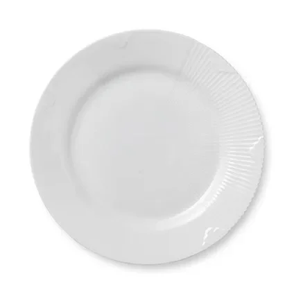 White Elements tallerken v:7897278
