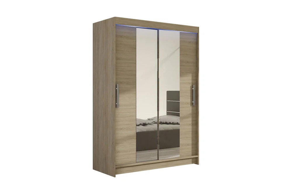 Miami Garderobe 120x58x200 cm v:8219448