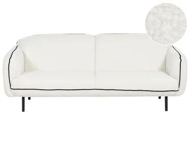 Sofa 3-seter TONSBERG Bouclé Hvit v:4651605