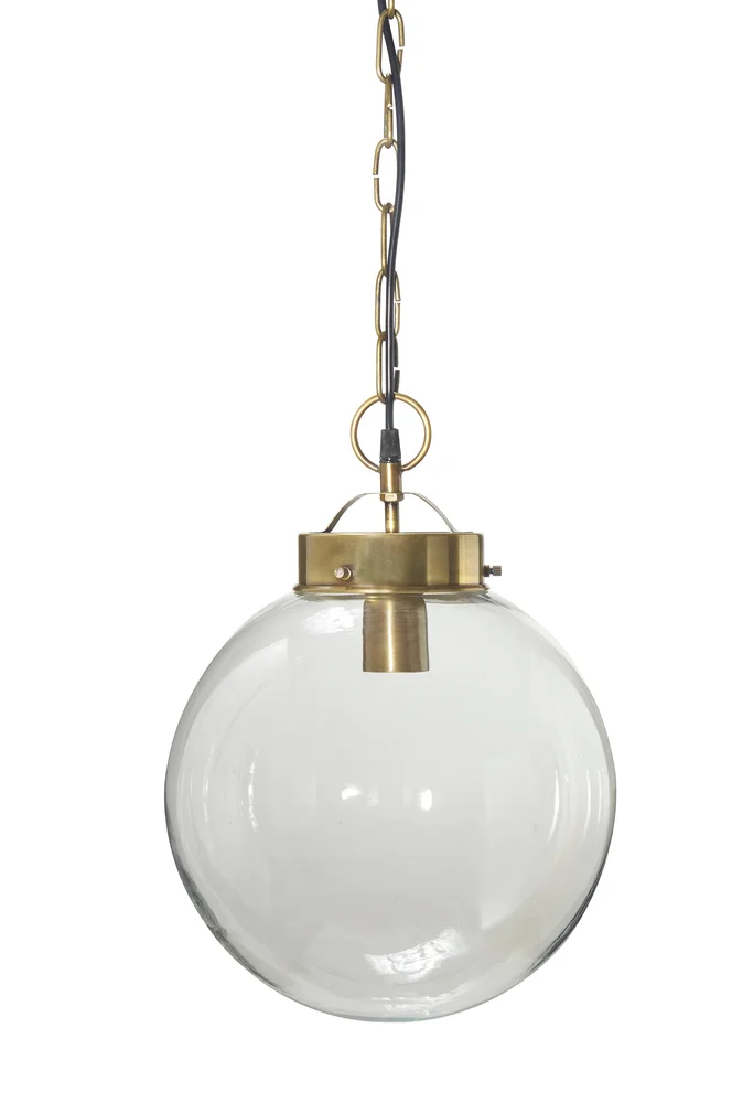 Taklampe Normandy 30 cm - Messing - Belysning | m v:7687840