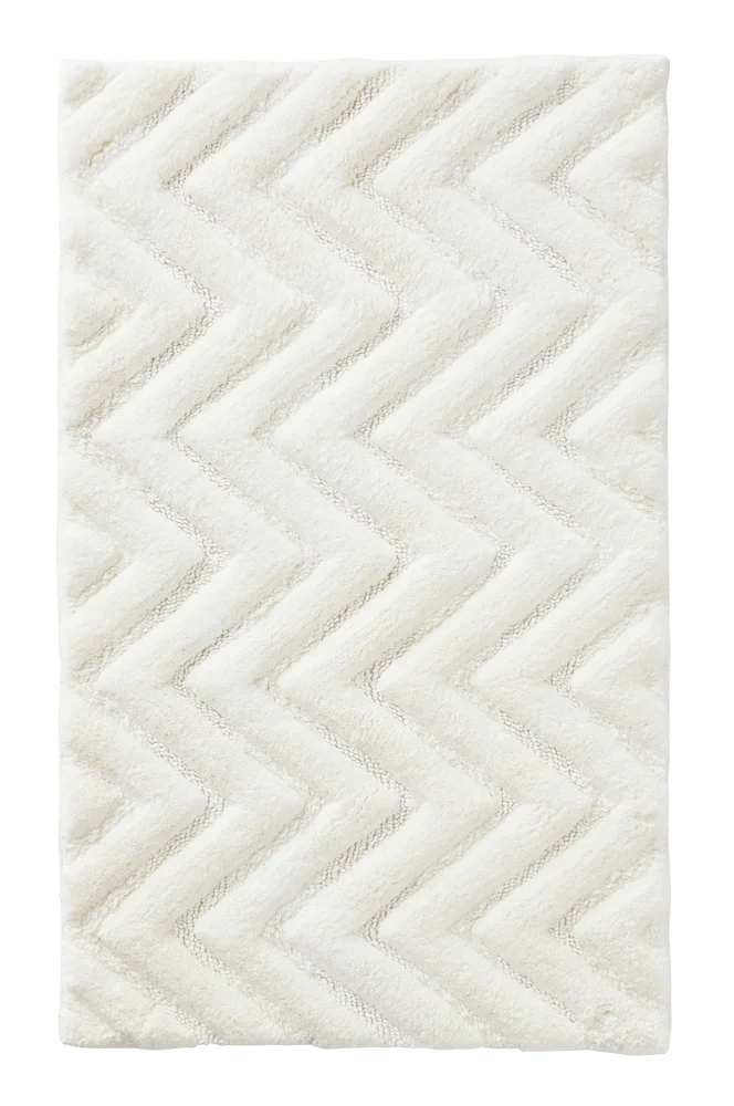 ARILD baderomsmatte 80×150 cm – Hvit – Tepper | m v:1774979