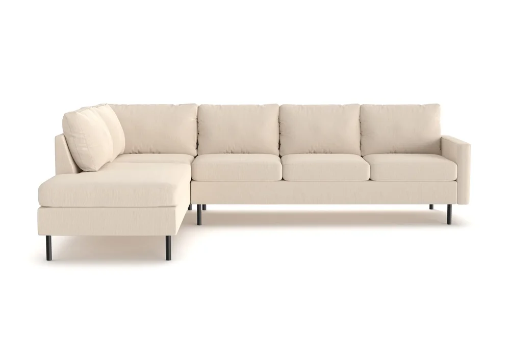 Peppe 4-seters Venstrevendt L-formet Sjeselongsofa i Manchester v:9042089