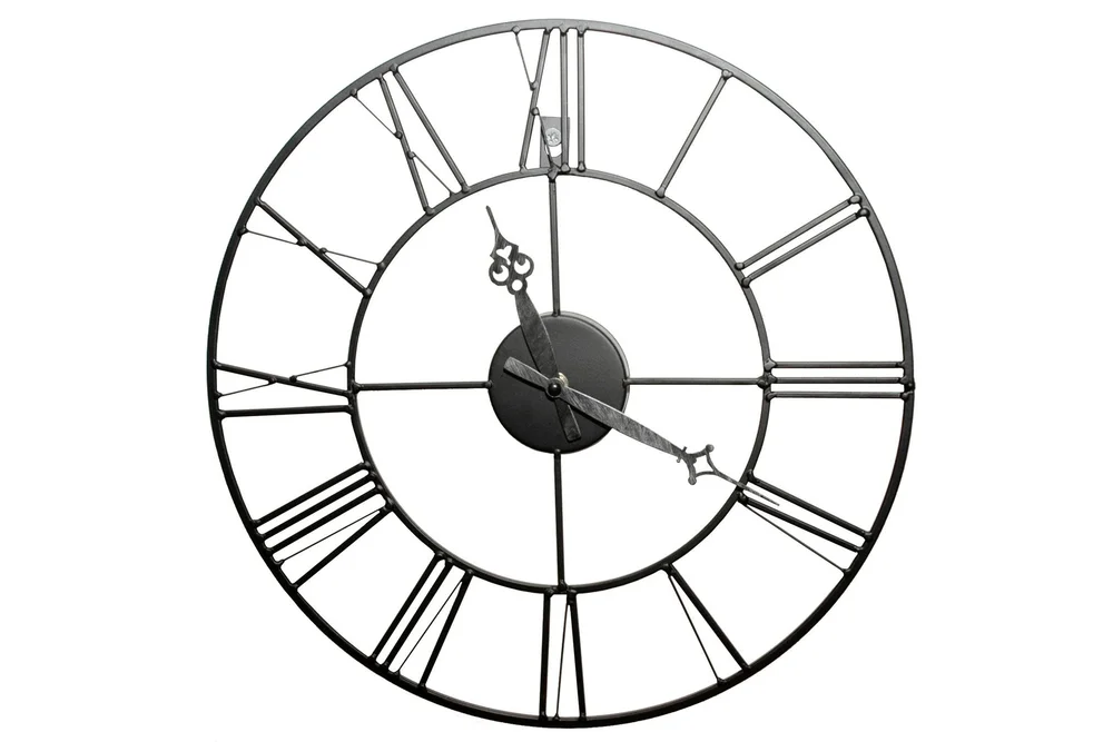Black Metal Klokke v:8795627 Black Metal Klokke v:8795627