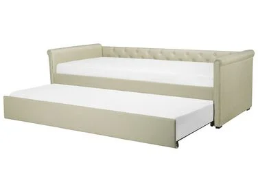 Uttrekksseng LIBOURNE 80 x 200 cm Beige v:2880564 Uttrekksseng LIBOURNE 80 x 200 cm Beige v:2880564