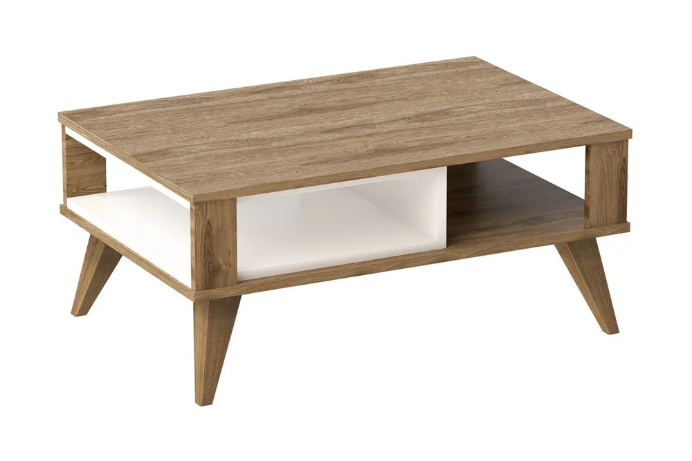 Hejde Sofabord 90 cm med Oppbevaringshylle v:7239667