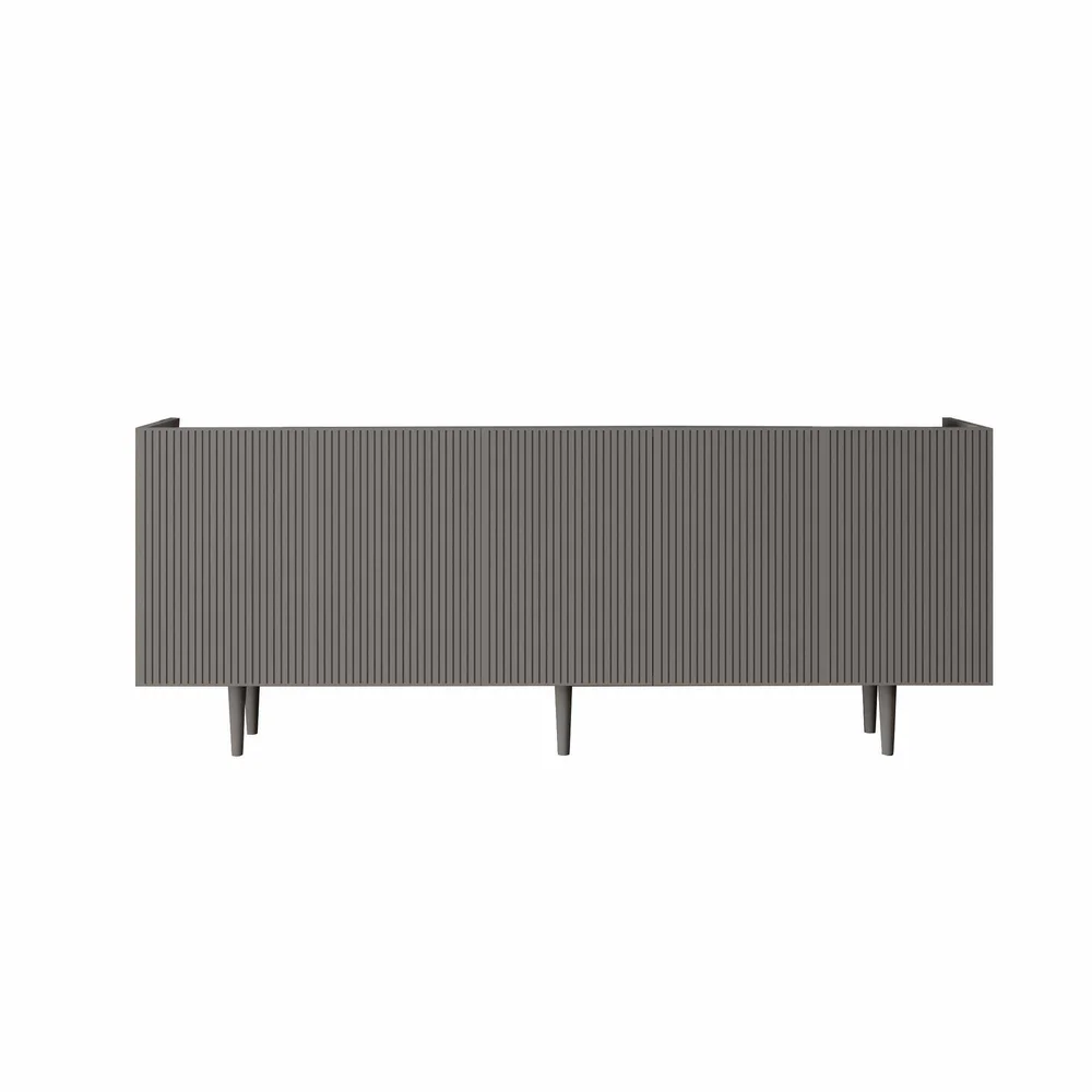 Konsollbord Nordure Capella (200 x 60 x 40 cm) Grå v:5455708