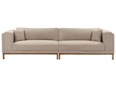 Sofa 4-seters VENG Gråbrun v:8809288