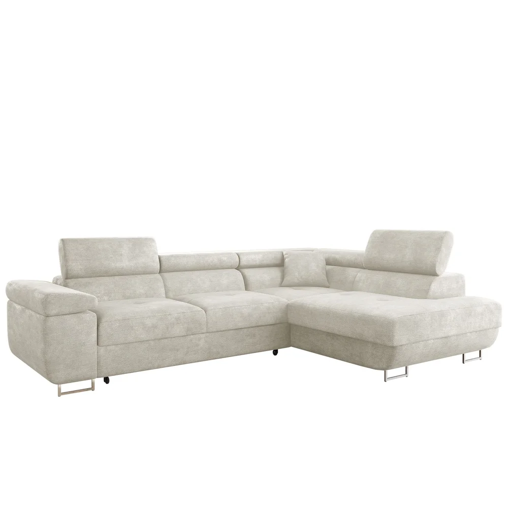 Gabina 4-seters sovesofa med sjeselong v:3711323