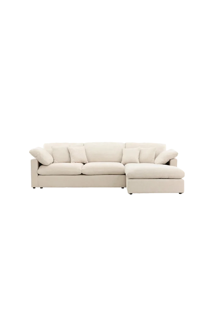 Amalfi Hjørnesofa – Beige m v:413149 Amalfi Hjørnesofa – Beige m v:413149
