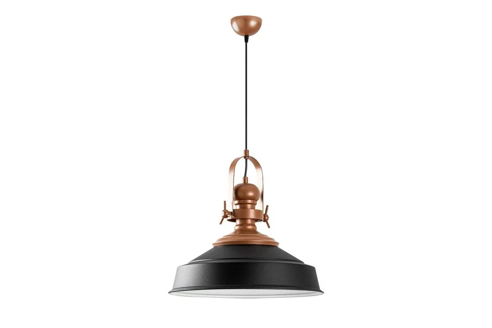 Taklampe Håndverk Svart v:7438566