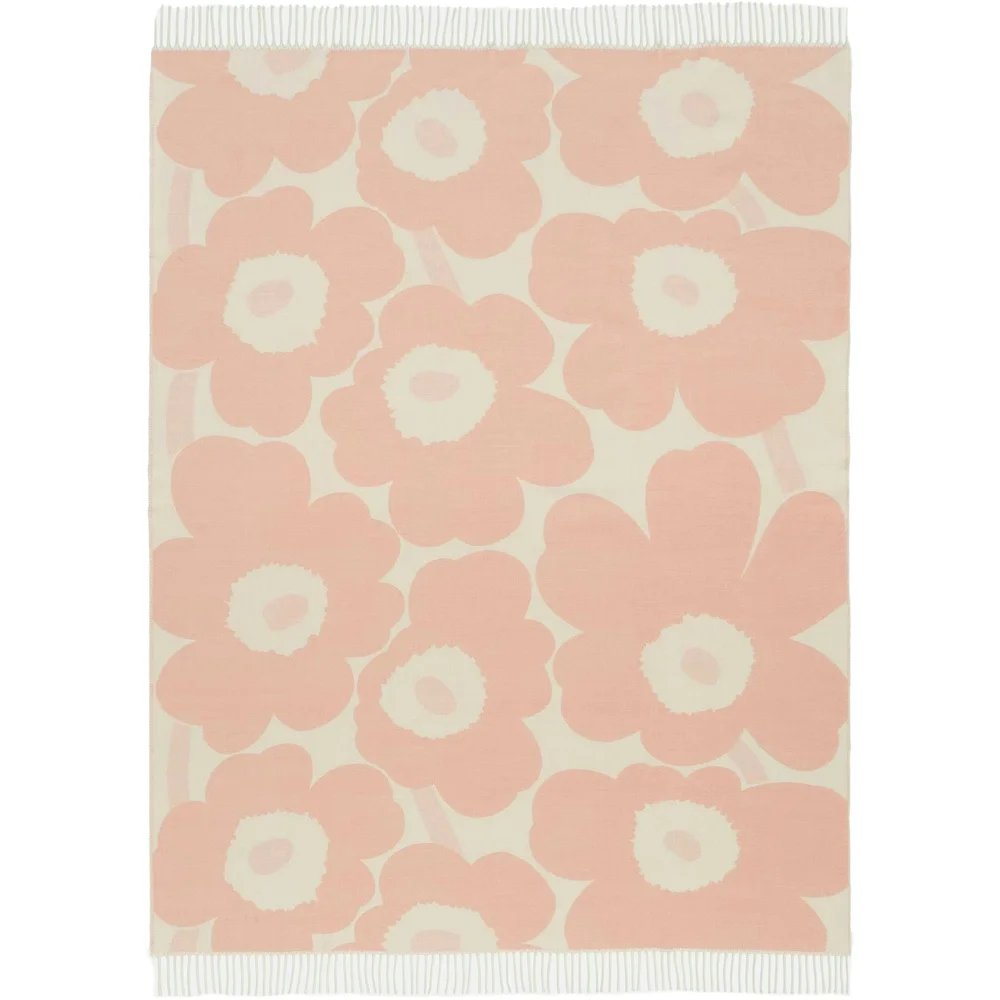 Unikko Jacquard Teppe 130×180 cm Rosa v:1266235 Unikko Jacquard Teppe 130×180 cm Rosa v:1266235