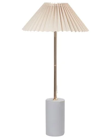 Bordlampe BALUARTE Imitert lin Beige v:651758 Bordlampe BALUARTE Imitert lin Beige v:651758