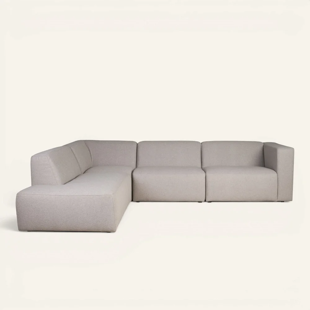 Modulsofa 4 deler åpen ende venstre beige – 293x227x73 cm v:4867816 Modulsofa 4 deler åpen ende venstre beige – 293x227x73 cm v:4867816