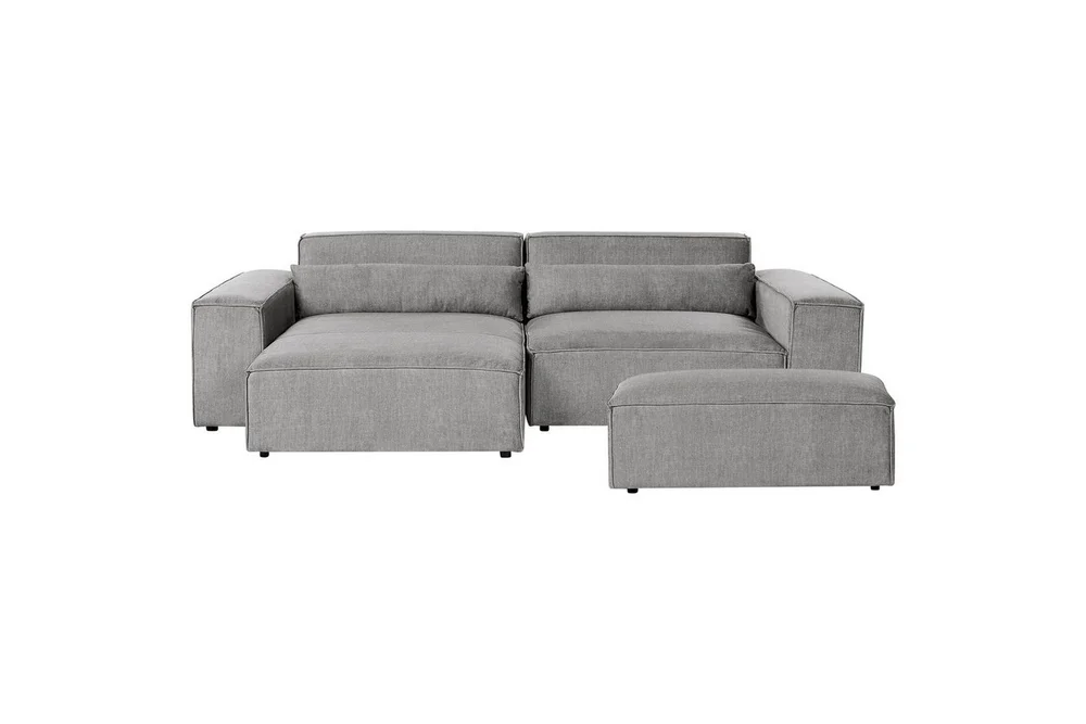 Divansoffa Grey Left-faced v:2484519