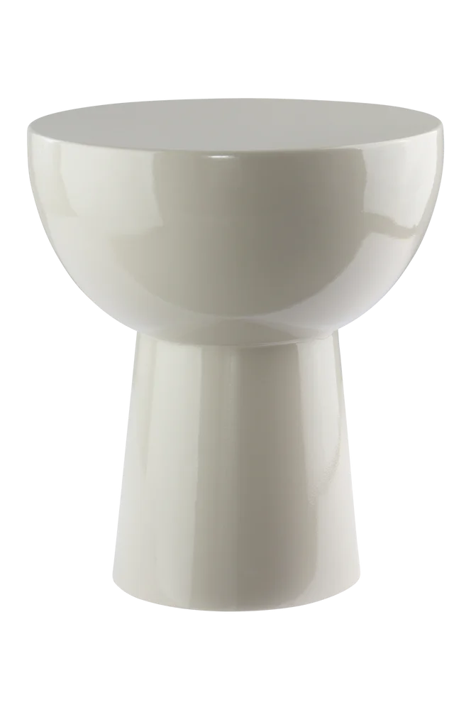 BALIS GLOSSY rundt sidebord v:7265055