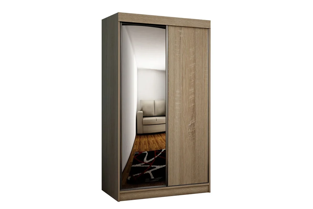 Dunkra Garderobeskap Med Speil 100×200 cm v:6763632 Dunkra Garderobeskap Med Speil 100×200 cm v:6763632