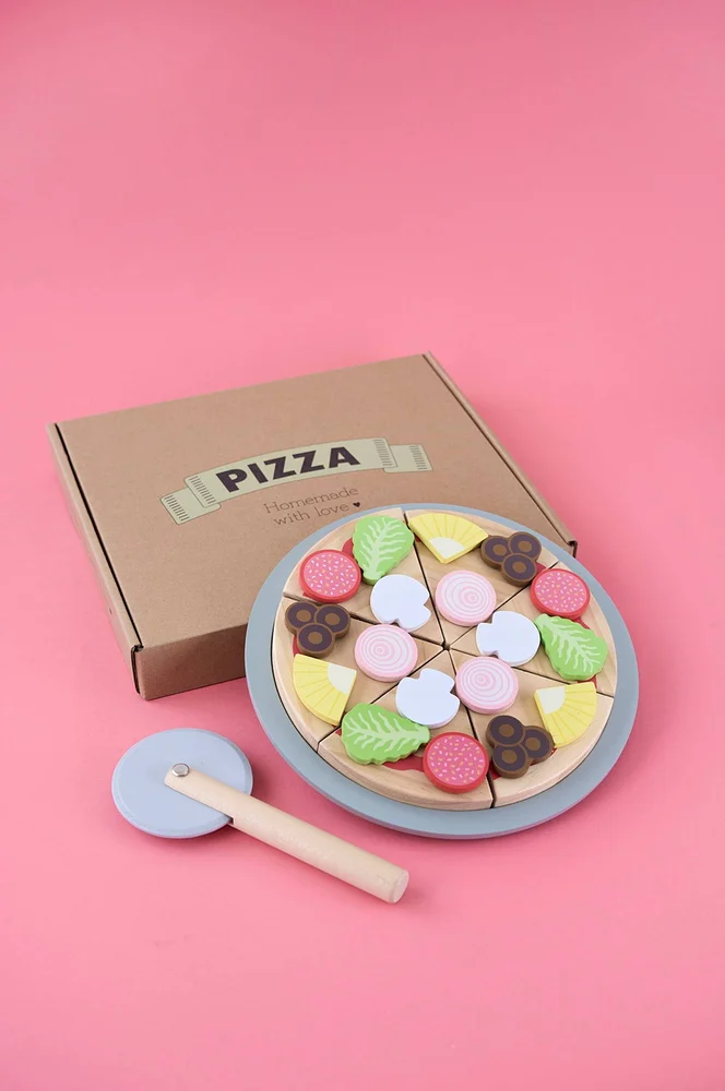 Pizza – Flerfarget – Barnerom | m v:2125416 Pizza – Flerfarget – Barnerom | m v:2125416