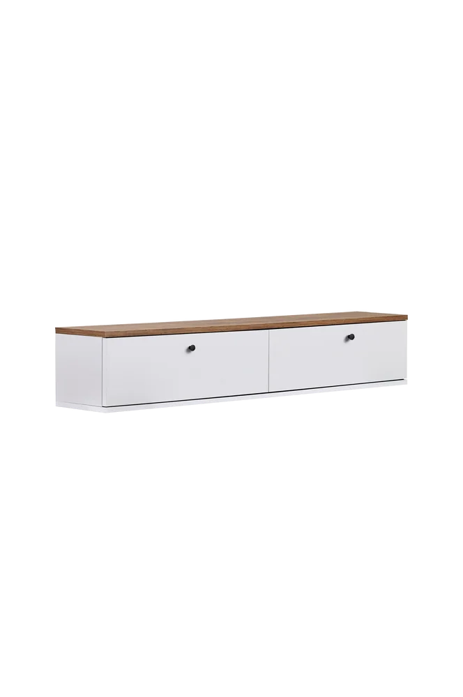 Tv Stativ Ligne - Hvit m v:5429364