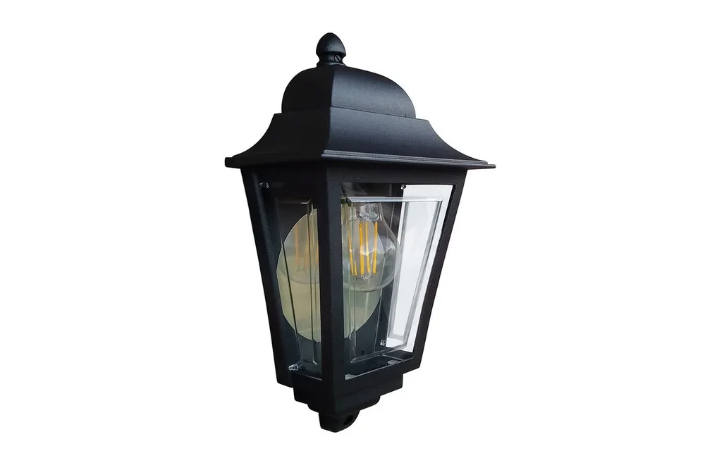 Utendørs vegglampe Elstead Lighting Deco Lane Svart v:9555515