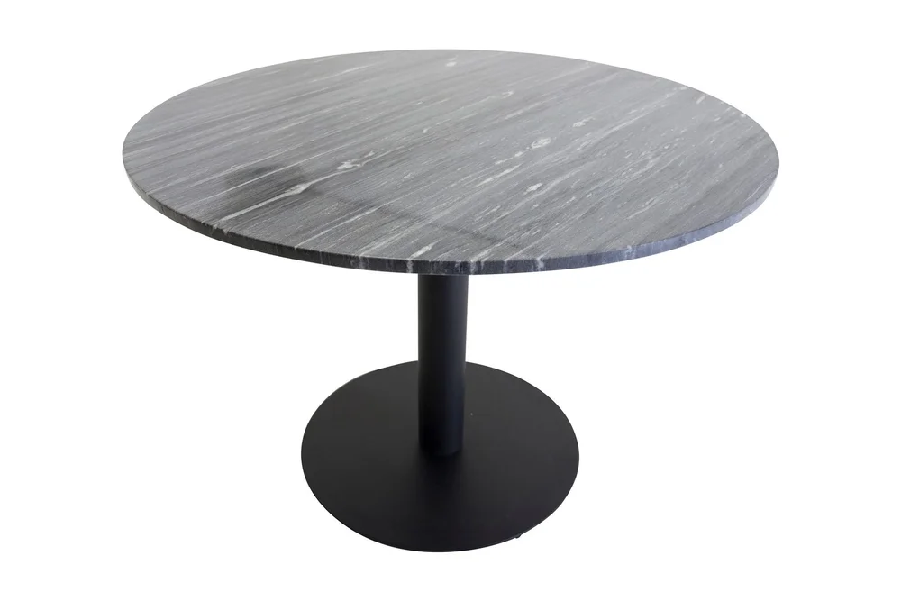 Spisebord Venture Home Admira spisebord 106 cm rundt marmor Black v:7216563 Spisebord Venture Home Admira spisebord 106 cm rundt marmor Black v:7216563