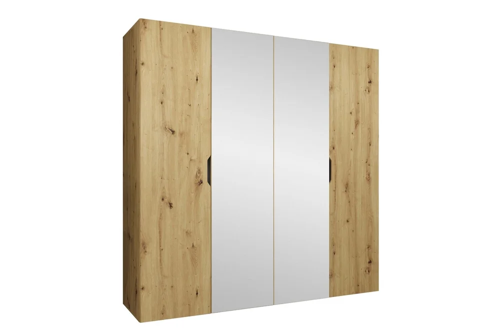 Abano Garderobeskap Med Speil 52×202 cm v:4622109