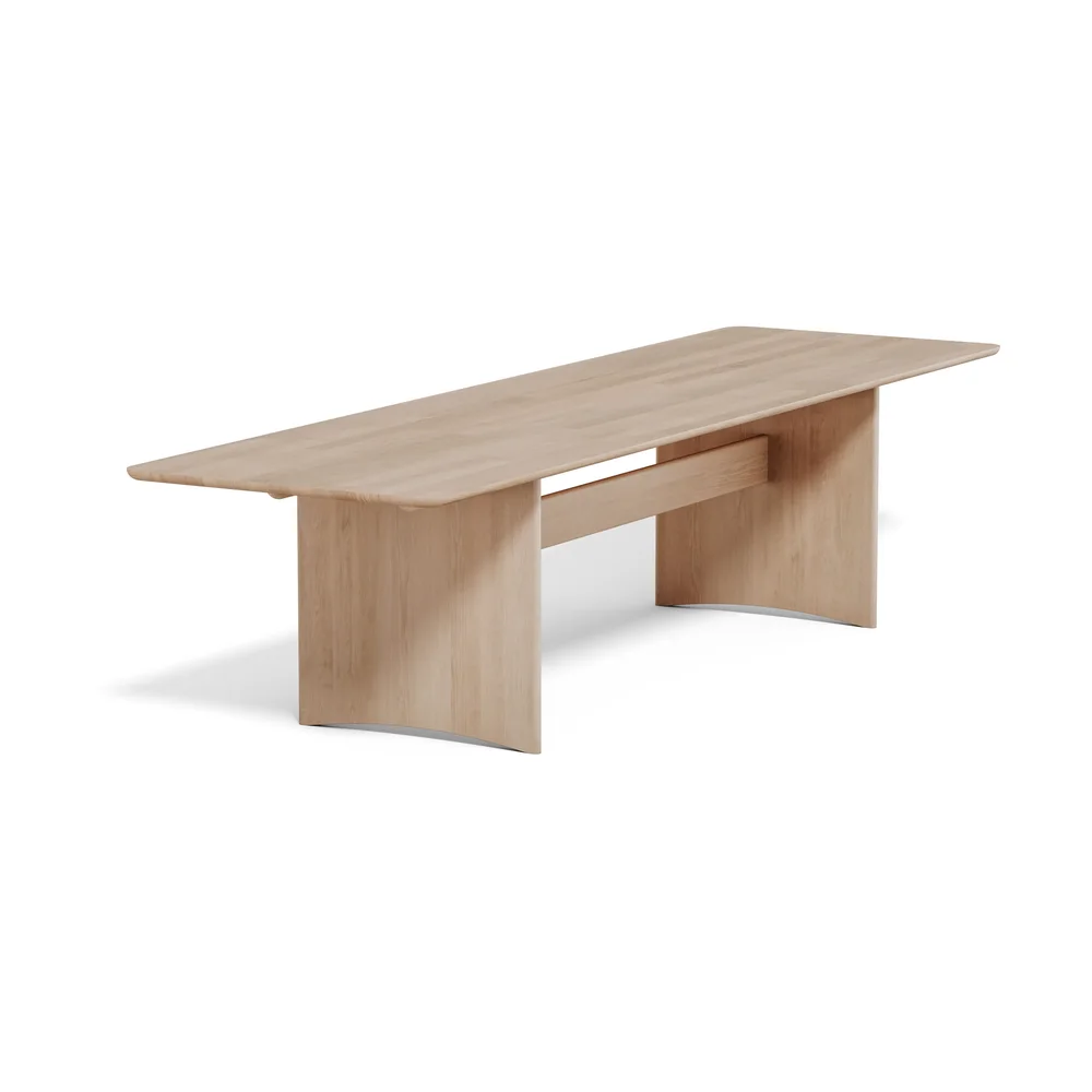 Alt bord 90×320 cm eik v:2601479