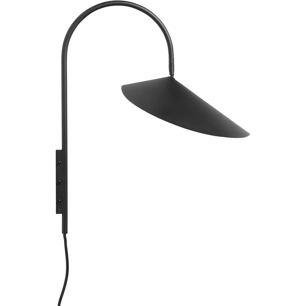 Arum Swivel Vegglampe, Svart v:7381740 Arum Swivel Vegglampe, Svart v:7381740