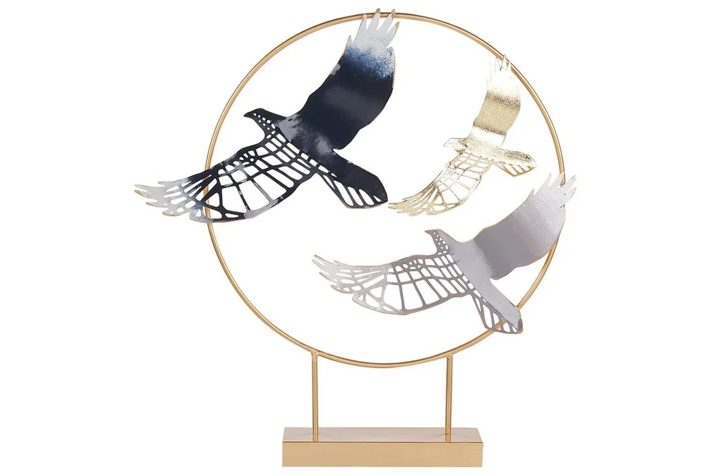 Prydnadsfigur Beliani Samarium GOLD||Black||Grey||blue v:7861038 Prydnadsfigur Beliani Samarium GOLD||Black||Grey||blue v:7861038