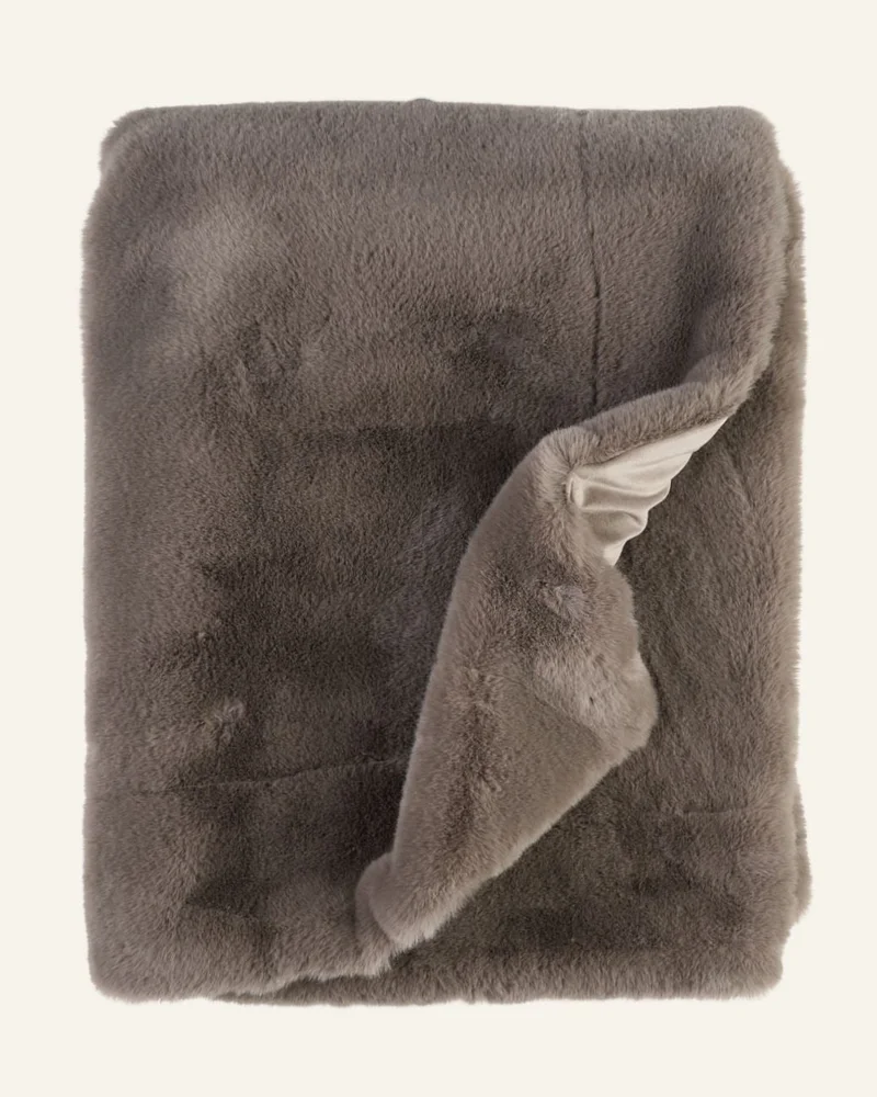 Pelspledd taupe – 130×170 cm v:5573210