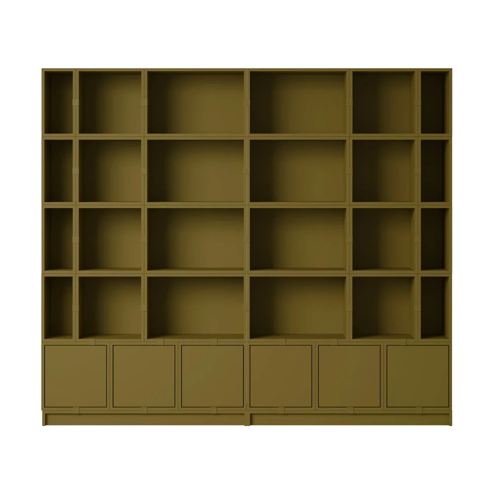 Stacked oppbevaringssystem bokhylle Configuration 1 v:7771328