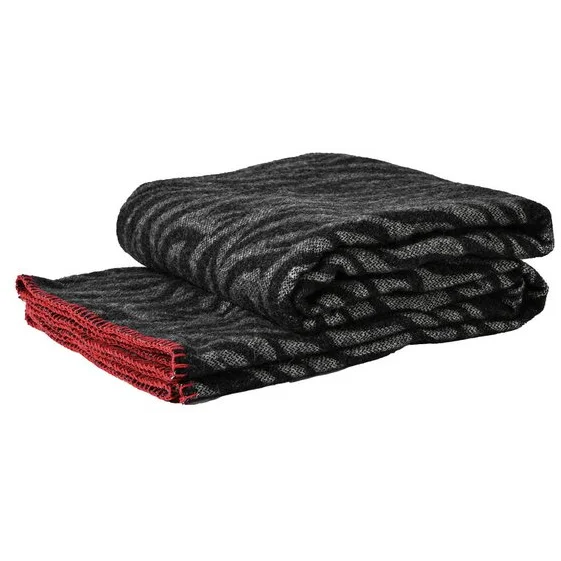 Anima Zebra Pledd 130×200 cm, Sort v:463314 Anima Zebra Pledd 130×200 cm, Sort v:463314