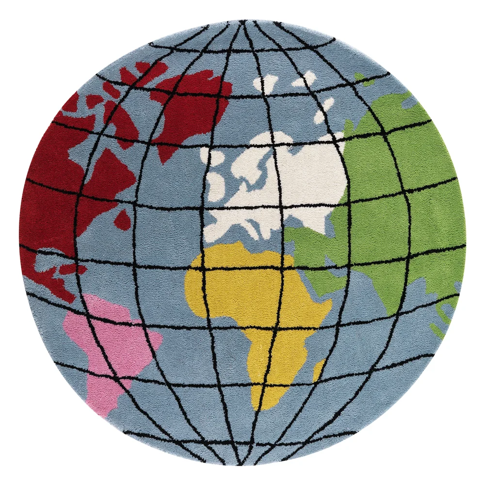 Earth gulvteppe Ø130 cm v:490170 Earth gulvteppe Ø130 cm v:490170