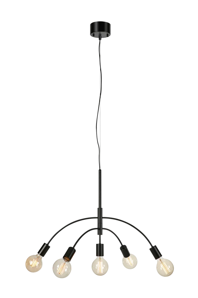 Pendel CYGNUS 5L – Svart – Belysning | m v:8273873 Pendel CYGNUS 5L – Svart – Belysning | m v:8273873