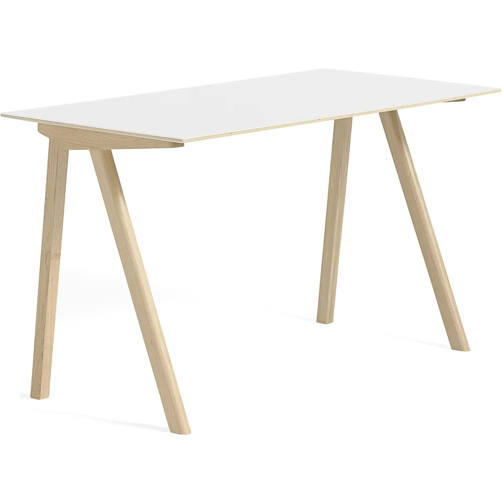 CPH 90 2.0 Skrivebord, Vannbasert Lakkert Eik / Hvit v:4398893