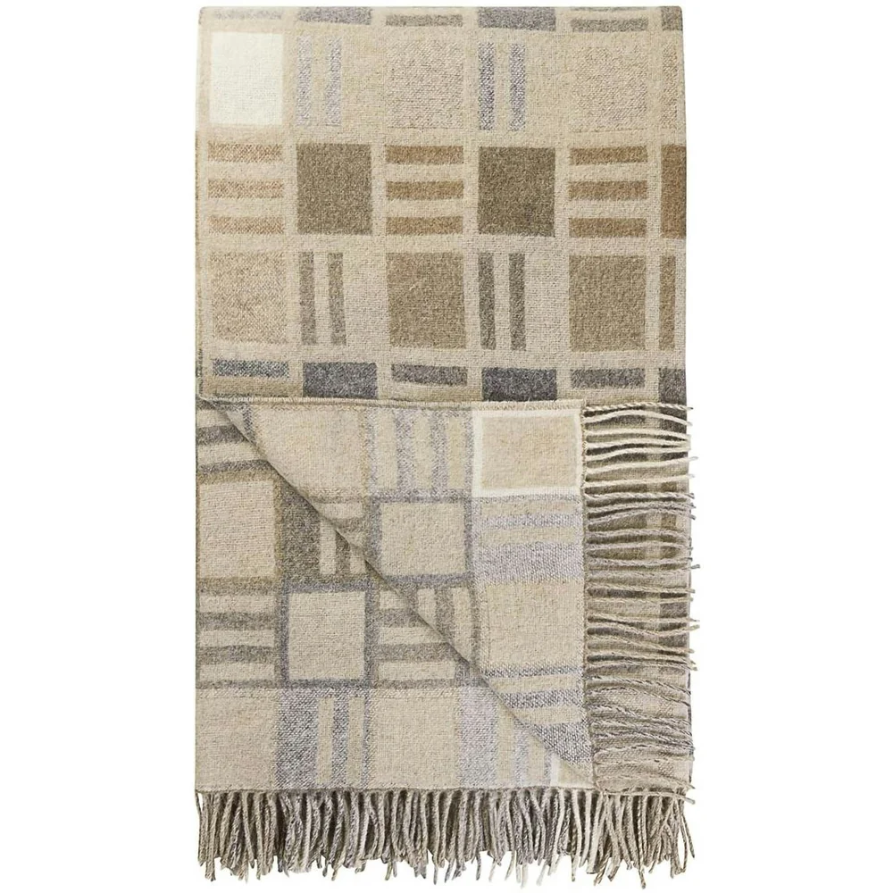Bainbridge Pledd 140×185 cm, Naturlig v:880856 Bainbridge Pledd 140×185 cm, Naturlig v:880856