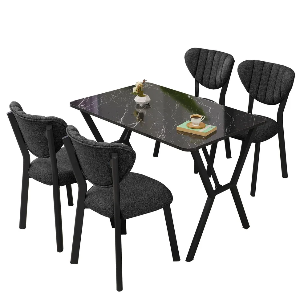 Krylor spisegruppe bord 110 cm + 4 stoler v:7878838