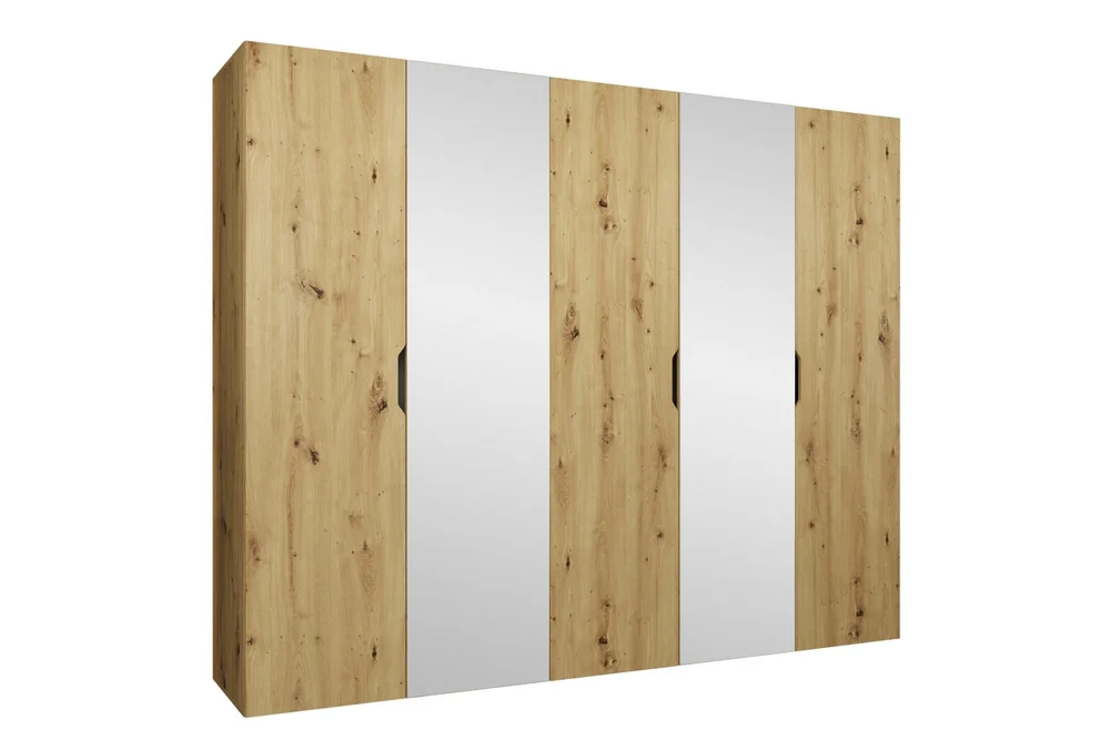 Abano Garderobeskap Med Speil 52×202 cm v:7593168