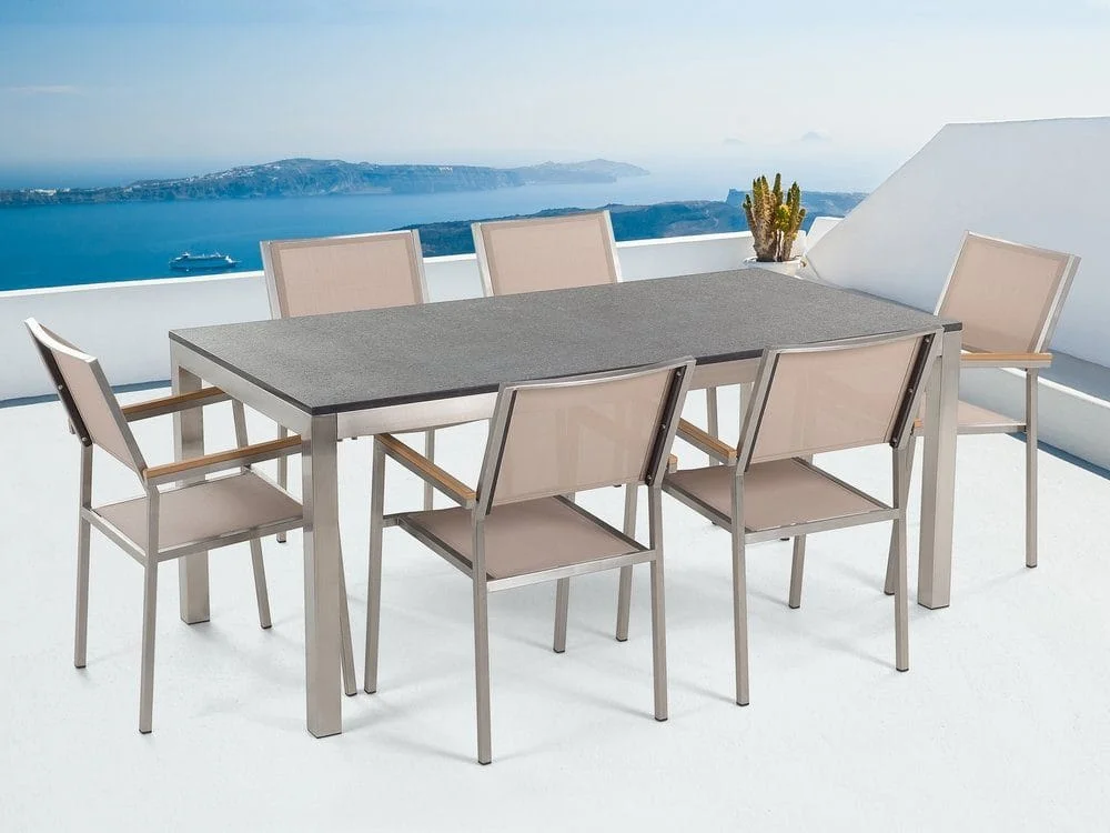 Grosseto Hagegruppe Med Bord + Stoler 6 stk v:2640360