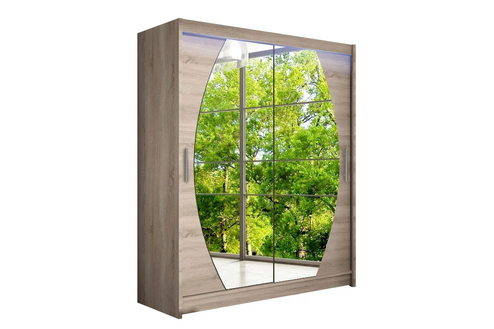 Leila Garderobe med Speil 150×200 cm v:8874127 Leila Garderobe med Speil 150×200 cm v:8874127