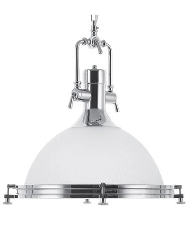 Pendellampe EBRON Glass Hvit v:2165024