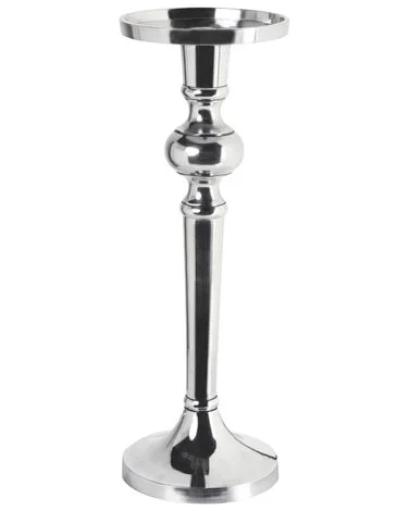 Lysestake SANAFA 41 cm Metall Sølv v:4095086