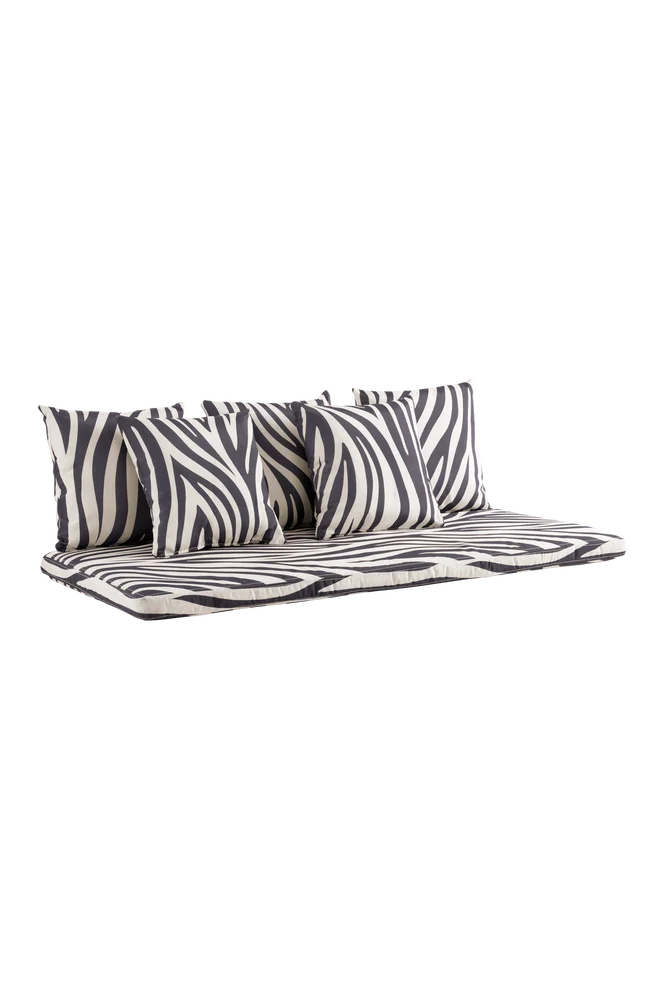 MENTON putesett sofa – Svart – Utemøbler & hage | m v:5295039