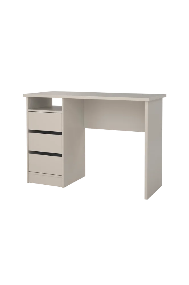 Function Plus Desk med 3 skuffer - Beige m v:118634