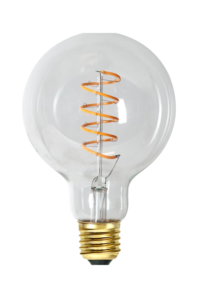 LED-pære E27 G95 Decoled Spiral Clear 3-step memory – Transparent – Belysning | m v:857971 LED-pære E27 G95 Decoled Spiral Clear 3-step memory – Transparent – Belysning | m v:857971