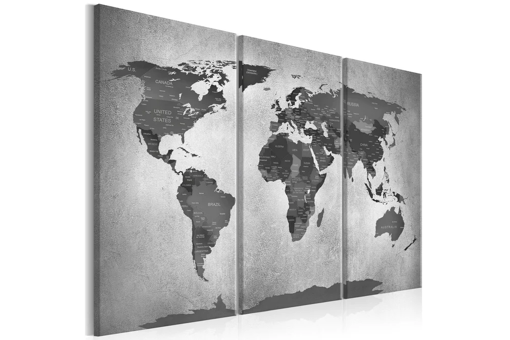 Bilde Map On Concrete 3 Parts 90x60 v:5781460