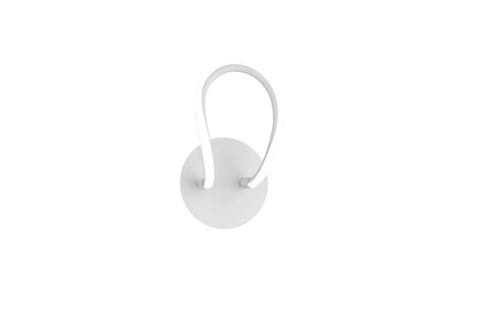 Bologna LED-Vegglampe Matthvit v:9229230